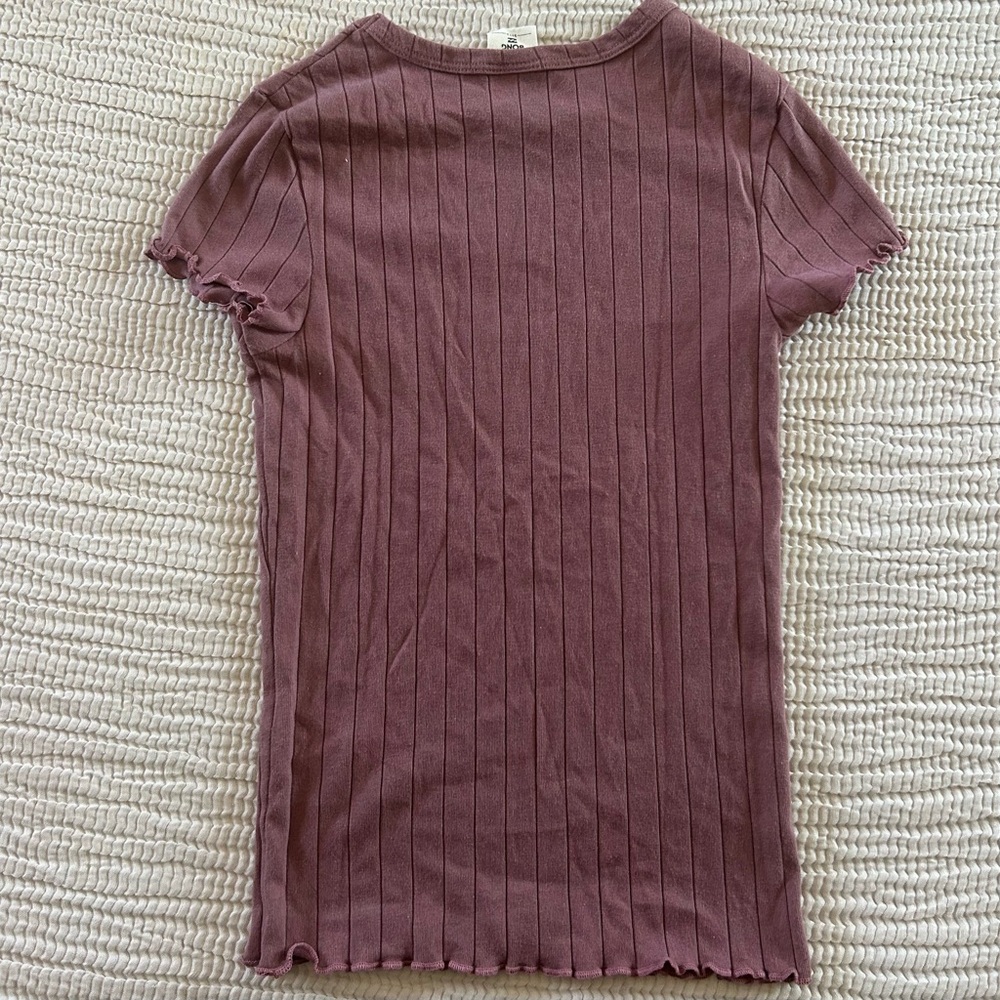 Billabong Ribbed Purple Top - Picture 7 of 7
